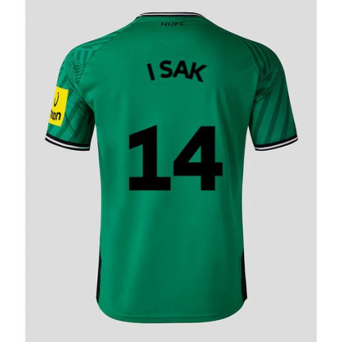Maillot de foot Newcastle United Alexander Isak #14 Extérieur 2023-24 Manches Courte